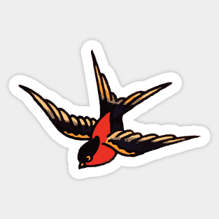 Winter Bird Sticker